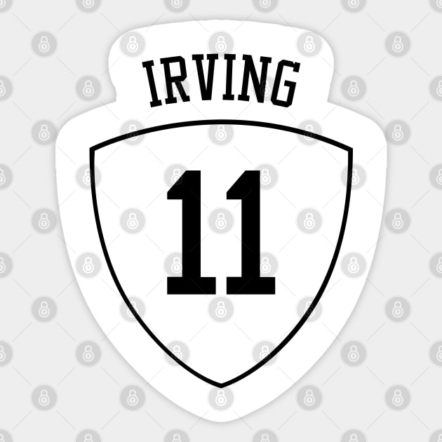Kyrie Irving 11 Kyrie Irving Sticker TeePublic